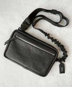 Riel Riel Slim Fanny Belt Bag, Black