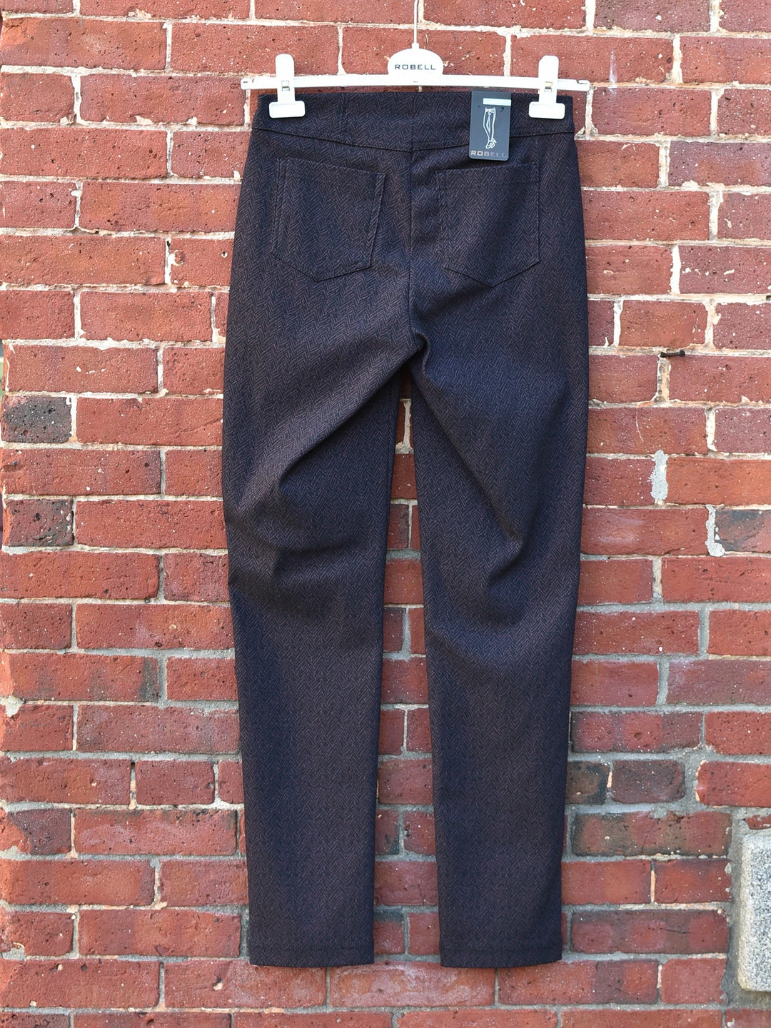 Robell Bella Pant - Abstract Jacquard