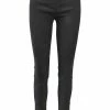 Robell Robell Rose Slim Faux Suede Pant, Black
