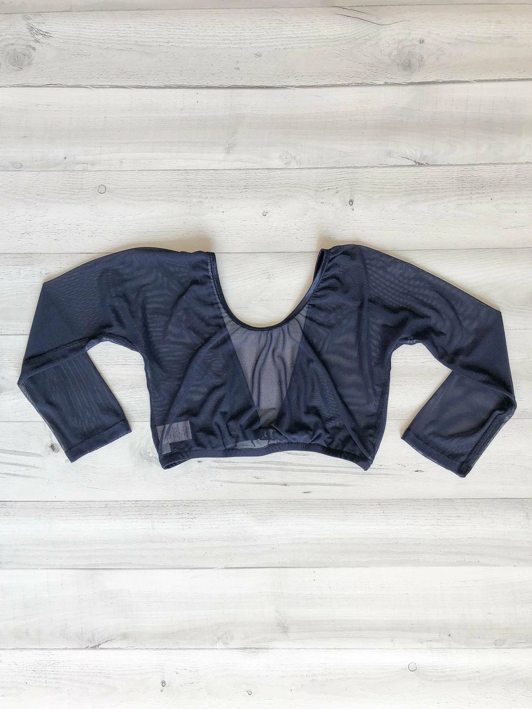 Sleevey Wonders Sleevey Wonders 3/4 Sleeve Basic Mesh Sleeves, Navy