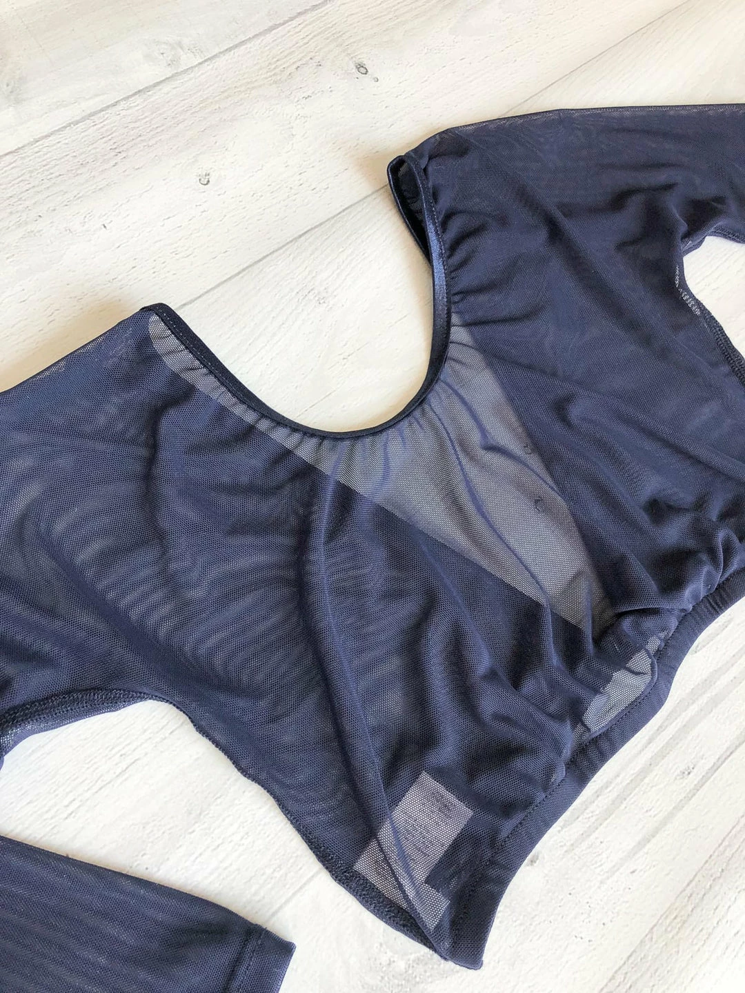 Sleevey Wonders Sleevey Wonders 3/4 Sleeve Basic Mesh Sleeves, Navy