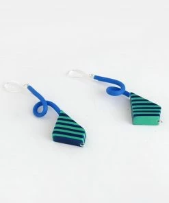 Sylca Designs Camila Earrings, Turquoise/Blue