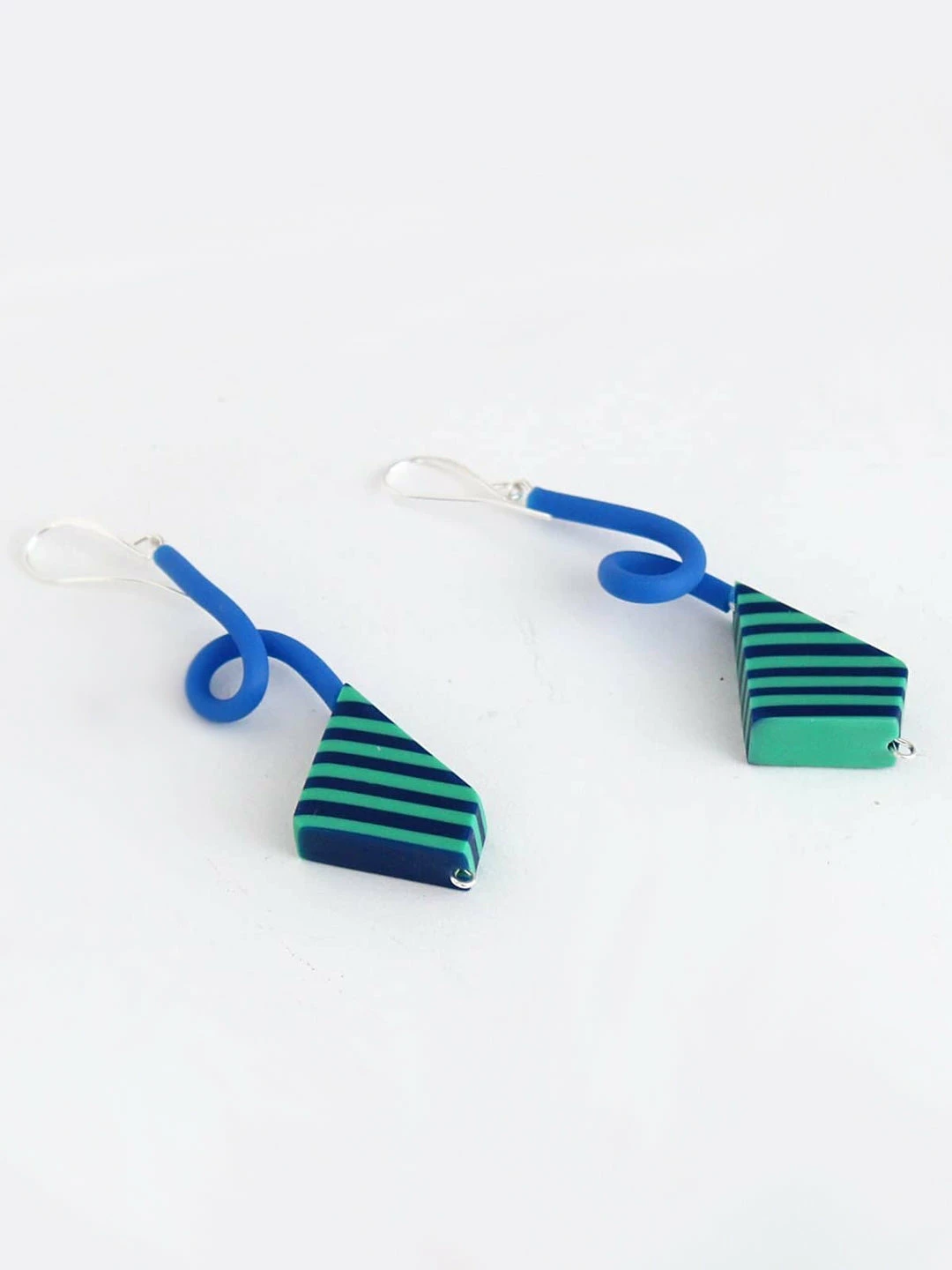 Sylca Designs Camila Earrings, Turquoise/Blue