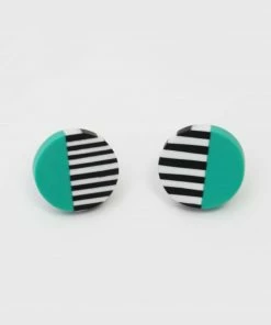 Sylca Designs Sylca Designs Chloe Stud Earrings, Ocean