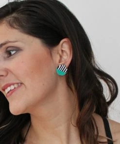 Sylca Designs Sylca Designs Chloe Stud Earrings, Ocean 7 Sylca Designs Sylca Designs Chloe Stud Earrings, Ocean