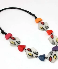 Sylca Designs Sylca Designs Lennon Statement Necklace, Multi