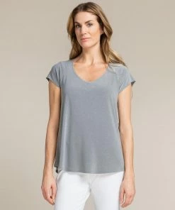 Sympli Go To Raglan T, Lemon