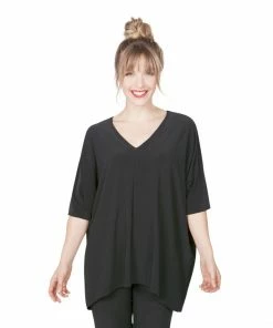 Sympli Sympli Lounge Top, Black 9 Sympli Sympli Lounge Top, Black