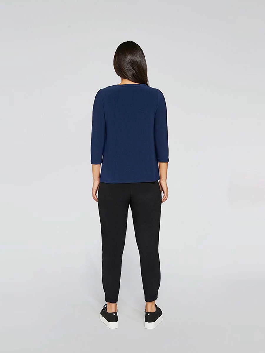 Sympli Trapeze Top, 3/4 Sleeve, Denim 6 Sympli Trapeze Top, 3/4 Sleeve, Denim