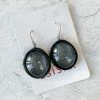 Zsiska Glam Wire Drop Earrings, Anthracite Zsiska 1 Zsiska Glam Wire Drop Earrings, Anthracite Zsiska