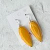 Zsiska Playa Wire Drop Earrings, Orange Zsiska 2 Zsiska Playa Wire Drop Earrings, Orange Zsiska