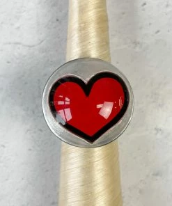 Zsiska Pop Art Ring, Red