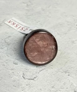 Zsiska Raquel Round Ring, Pink Zsiska