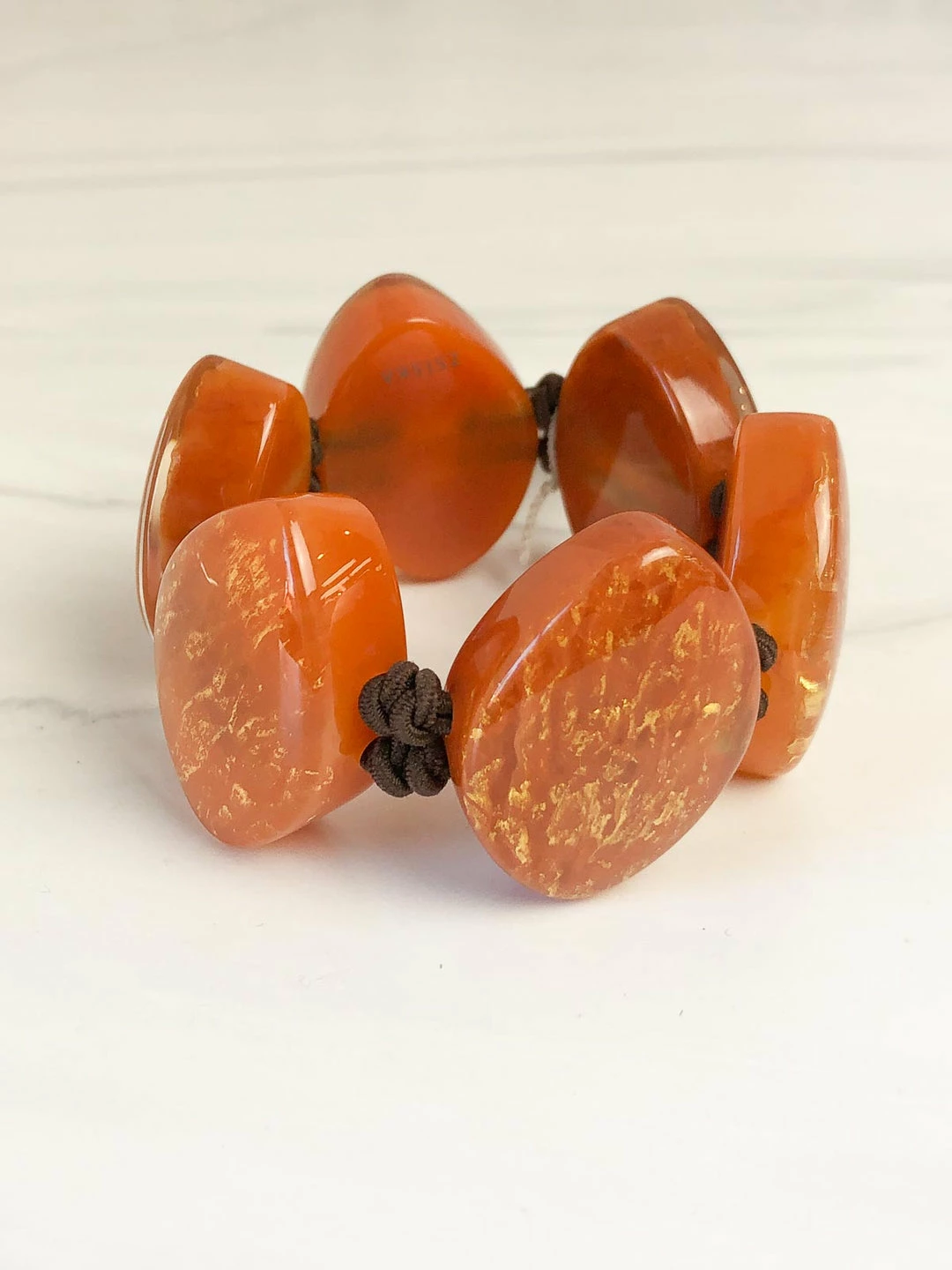Zsiska Rhea Bracelet, Orange Zsiska 3 Zsiska Rhea Bracelet, Orange Zsiska