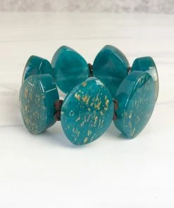 Zsiska Rhea Bracelet, Teal Zsiska