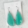 Zsiska Zsiska Sophia Medium Wire Drop Earrings, Turquoise 1 Zsiska Zsiska Sophia Medium Wire Drop Earrings, Turquoise